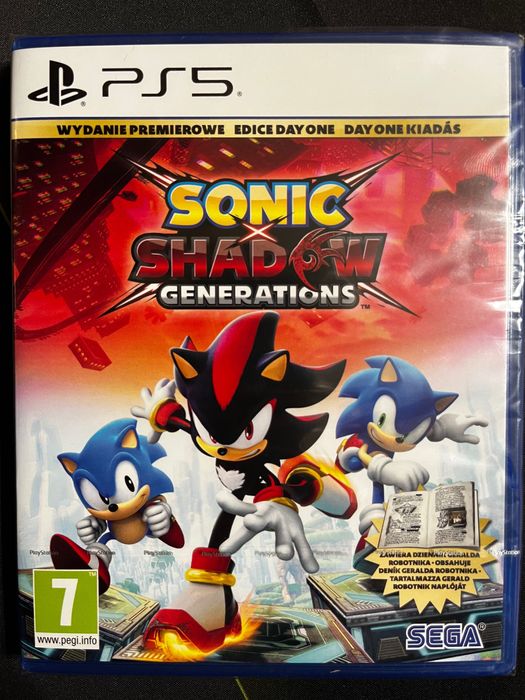 Sonic X Shadow Generations Day One Edition PS5