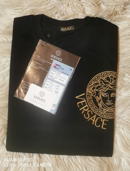 T-shirt męski Versace