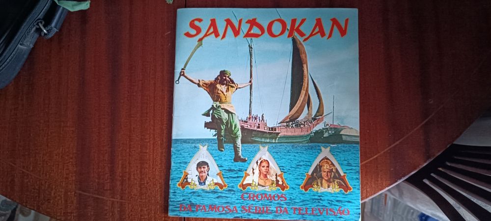 Caderneta completa Sandokan