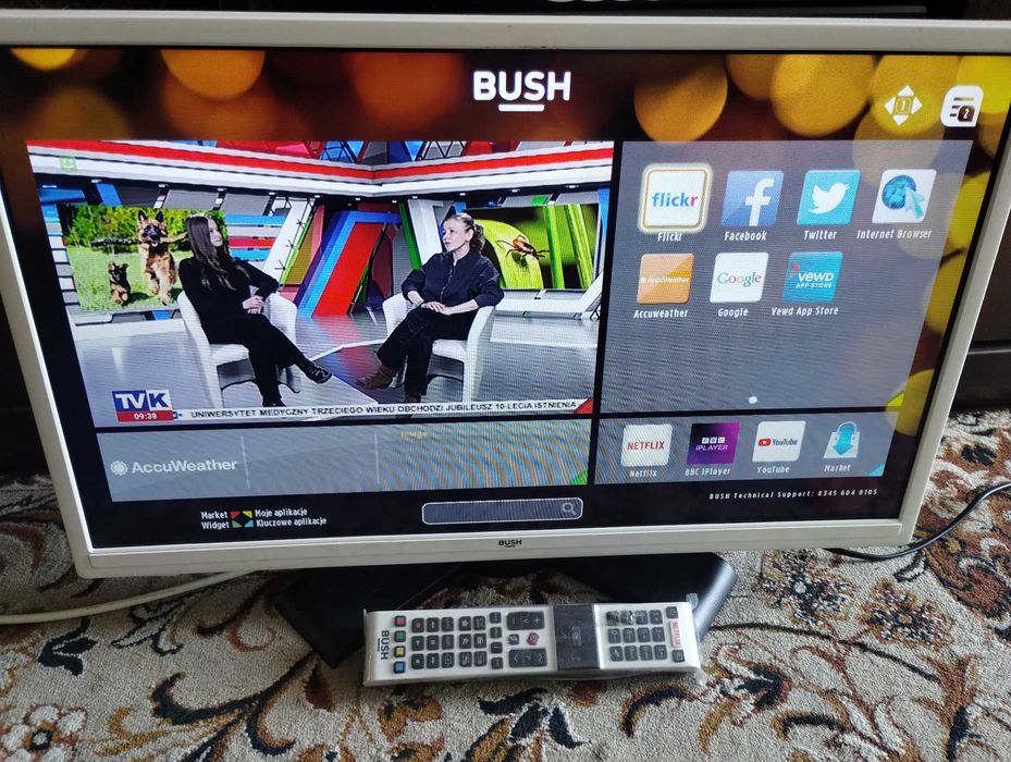 Telewizor SMART "BUSH" 24cale z pilotem