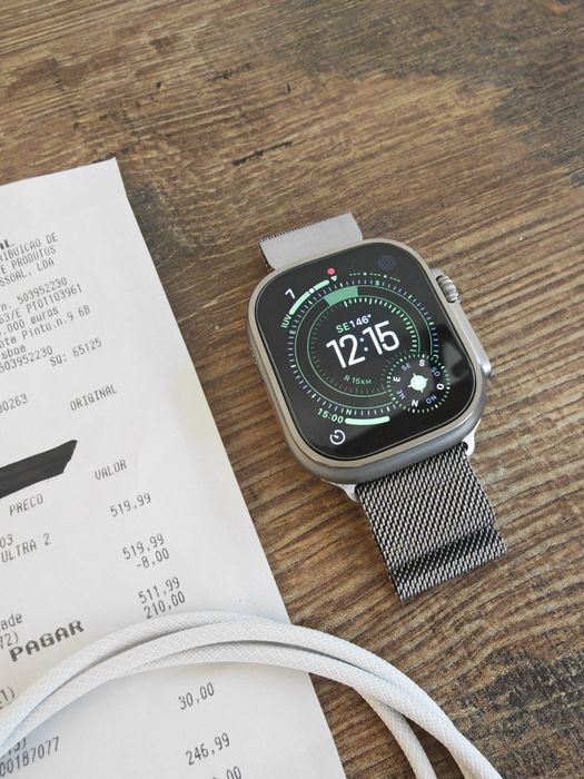 Apple Watch Ultra 2 (2025) 49MM Cell Titanium Como Novo, C/Garantia Aceito Retomas