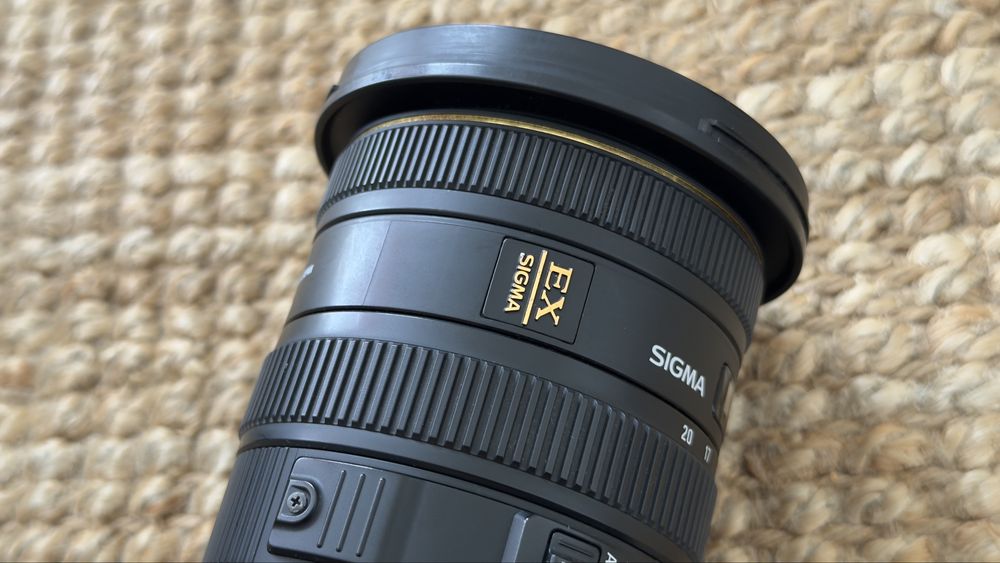Sigma 10-20mm f/3.5 EX DC HSM Canon — grande angular (ler descrição)
