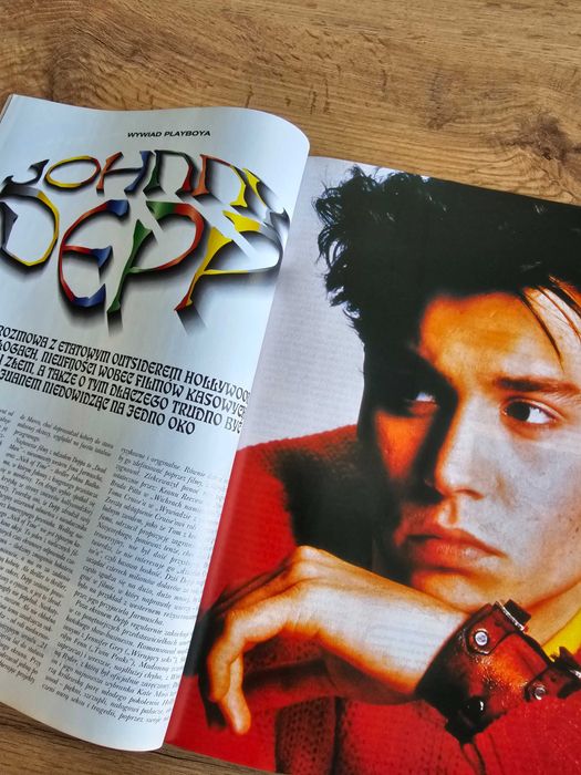 Playboy 2/1996 - PAMELA ANDERSON, Iwona Gąsowska, Johnny Depp