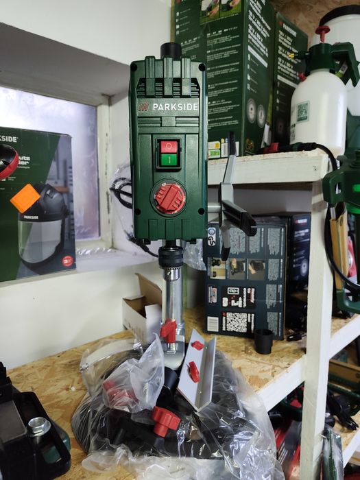 Оригінал Свердлильний верстат Parkside PTBMOD 710 C3, свердлильні парксайд 710ват, свердлильний верстат парксайд Німеччина. Станок для свердління