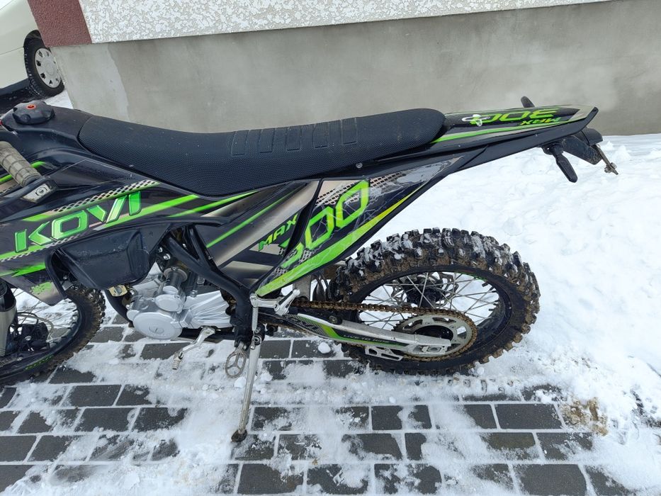 Продам Ендуро мотоцикл, 1 тис. Пробіг терміново Кові Мах 300 Kovi Max
