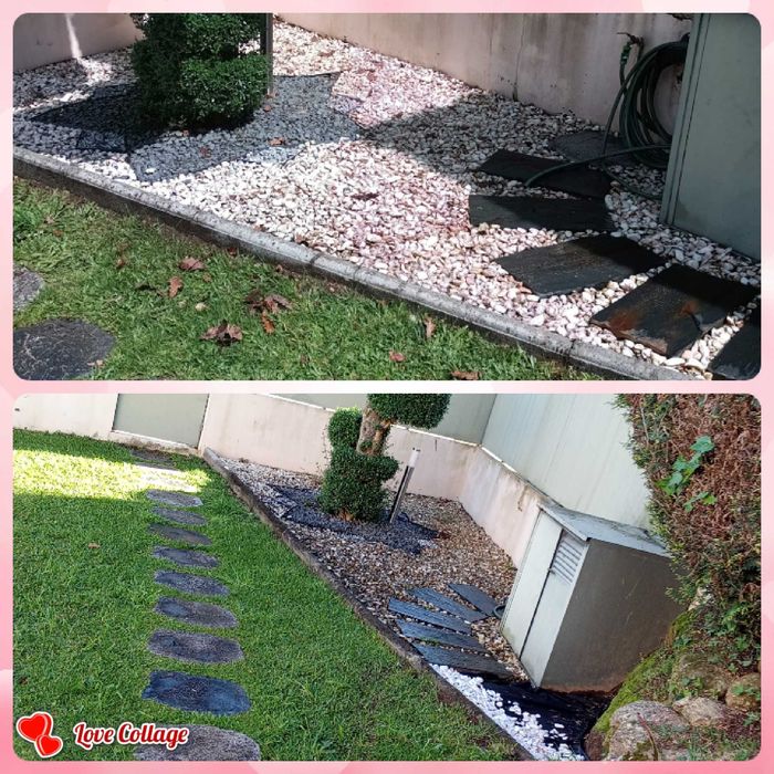 Limpezas muros terraços