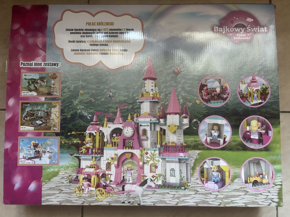 Klocki elefun  Bajkowy świat nowe