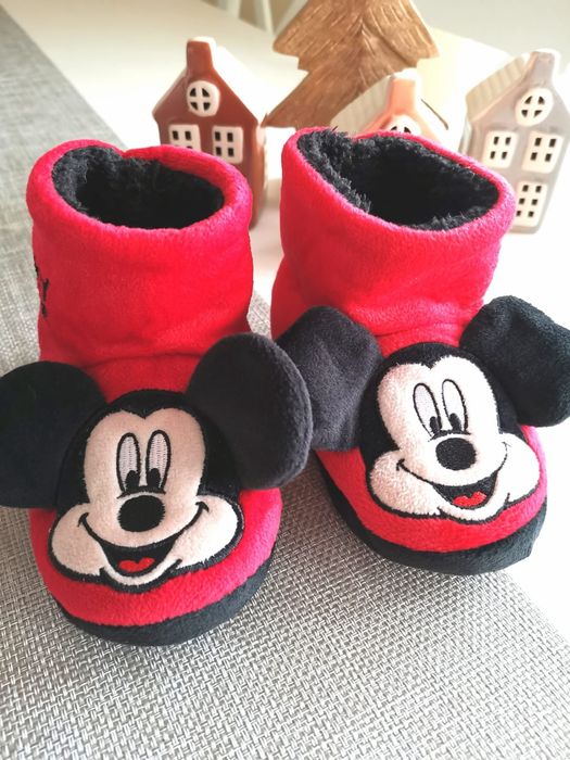 Mickey Mouse piękne cieplutkie kapcie