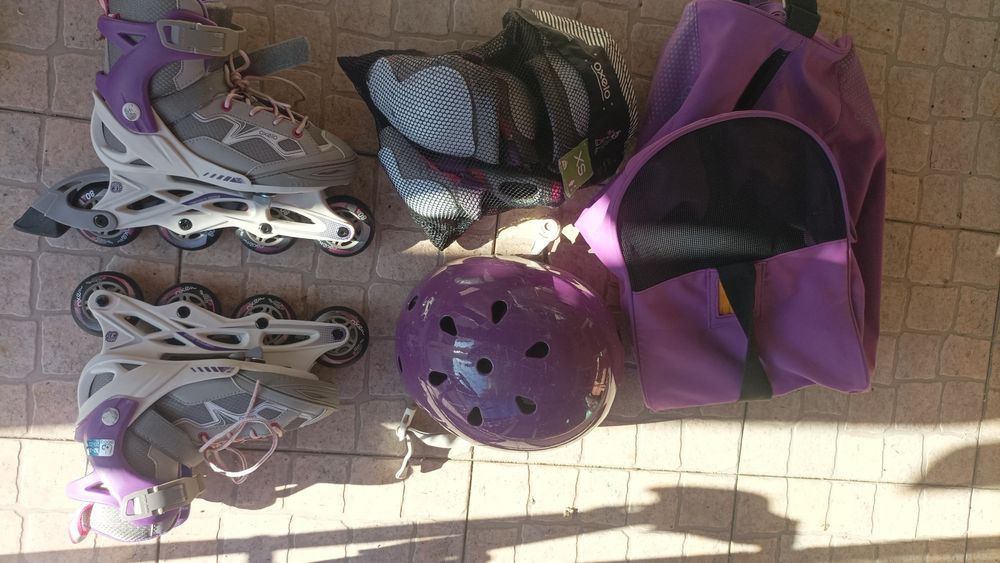 Patins em linha número 32-35 oxelo
