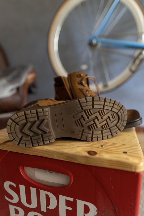 Botas  Camel – Tamanho 41 | Estilo Casual