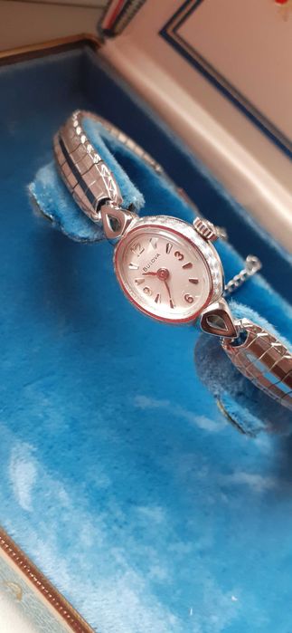 Zegarek na bransoletce BULOVA N8 10K R.G.P Stan super.