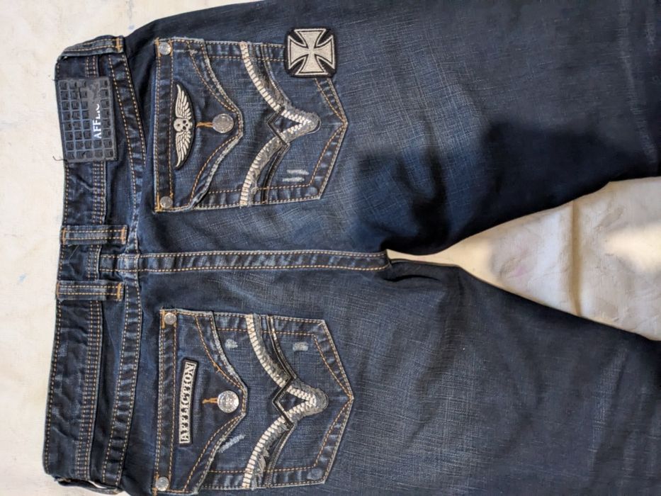 Affliction джинсы 32/33