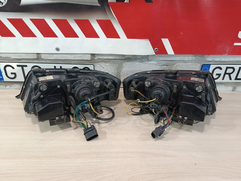 Передние фары audi a6 c5 дорест sonar тюнинг