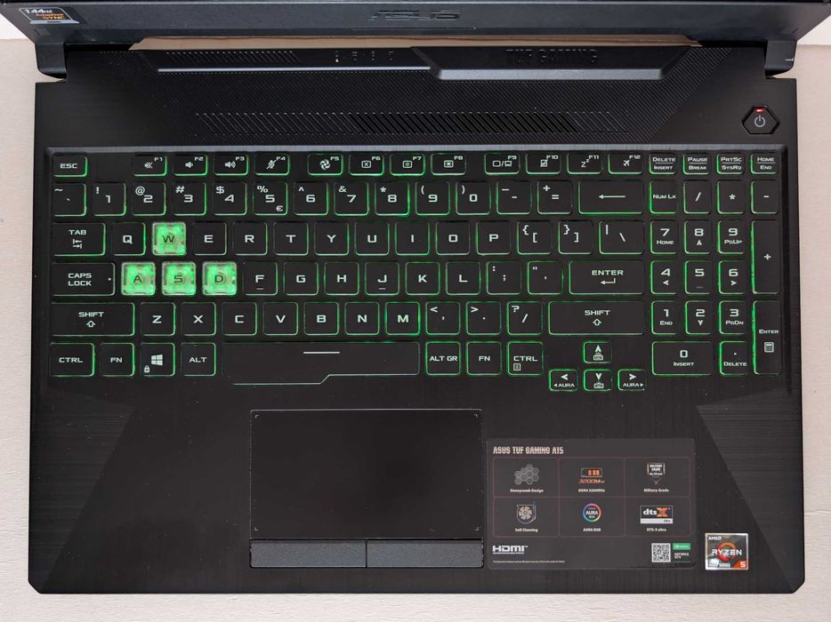 Laptop ASUS TUF Gaming A15 FX506IH/15.6/AMD R5-4600H/GTX 1650/16/512