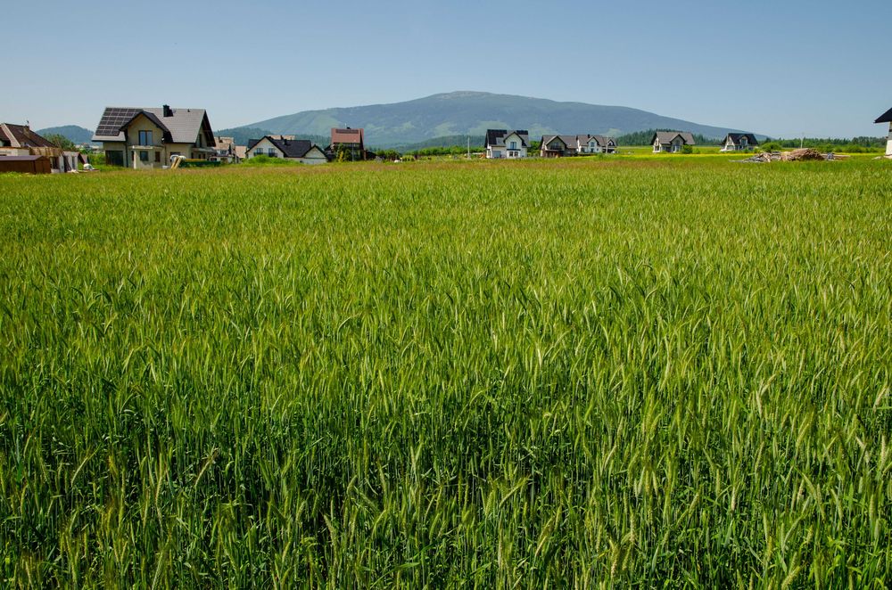 Działka budowlana z pięknym widokiem – Lipnica Wielka