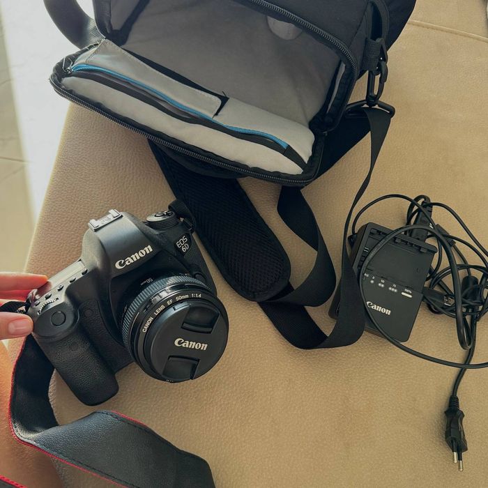 Canon 6D з об'єктивом EOS 50mm 1.4