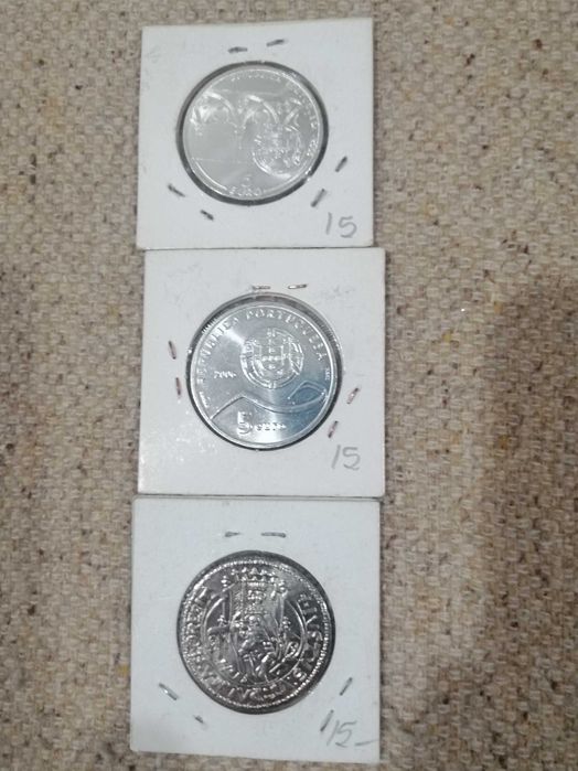 5,00 € em Cuproníquel 5 Moedas BELAS NÃO Circuladas conforme as fotos