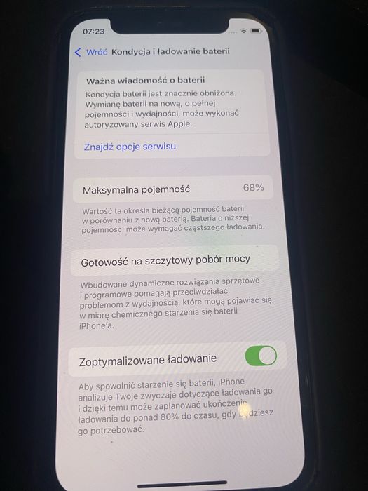 Iphone 12 mini granatowy