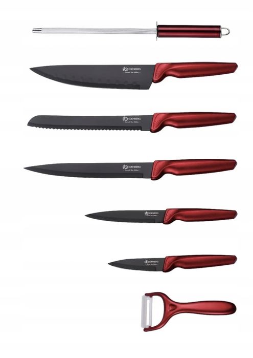 Набор кухонных ножей с подставкой Edenberg EB-951 нож ніж набір ножів
