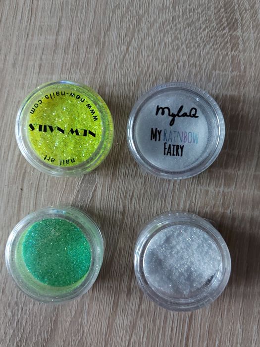 Brokat  i papier kolorowy