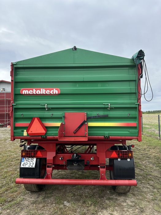 Przyczepa Metaltech DB 12000 (12T) wywrot 3-stronny | 2014/2015