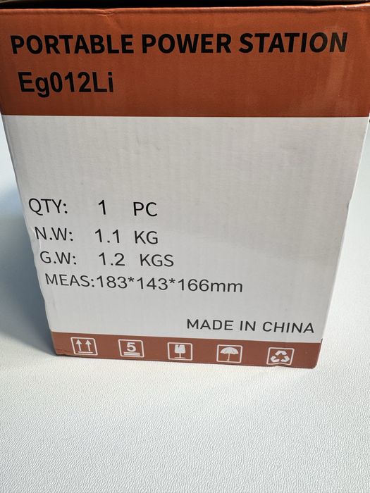 Портативная электростанция EG-012 зарядная станция 100W 24000 мАч