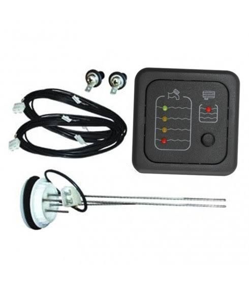 Painel indicador de águas limpas e sujas (Autocaravana / Campervan)