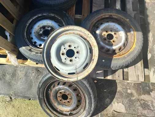 Felga stalowa Seicento Cinquecento uno koło zapasowe 13 cali 4 x 98