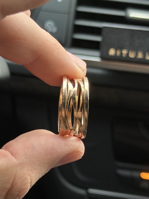 Кольцо кільце каблучка bvlgari золото
