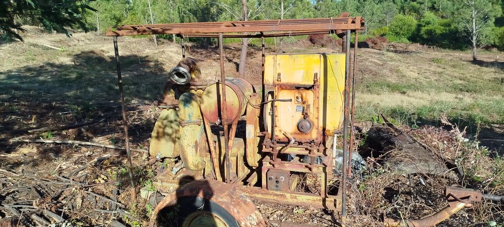 Reboque de Traktor com grande Bomba de água a Diesel 27cv