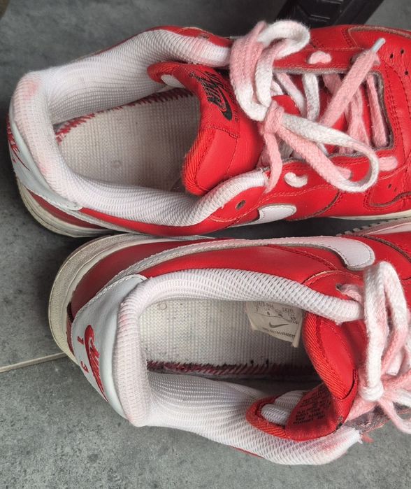 Nike Air - rozm.40, dł.25cm - czerwono-białe