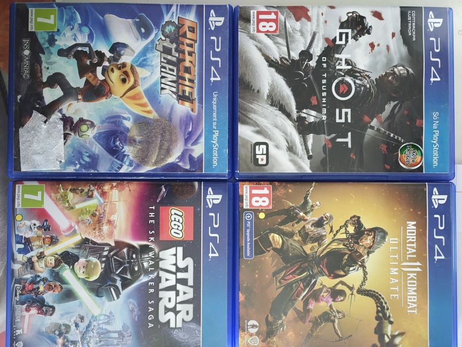 Vendo jogos ps4 a preços variados