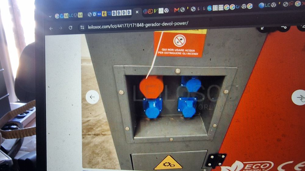 Geradores A diesel de 32 kva tráfico e monofasico novo