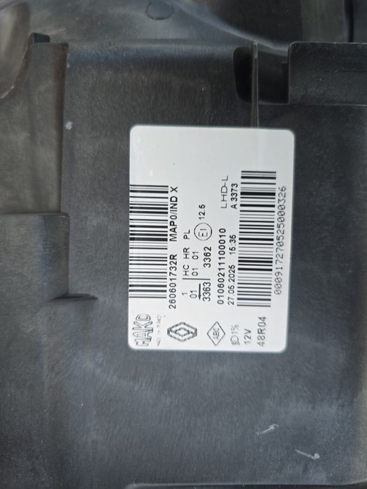 Farol direito clio IV fase 2