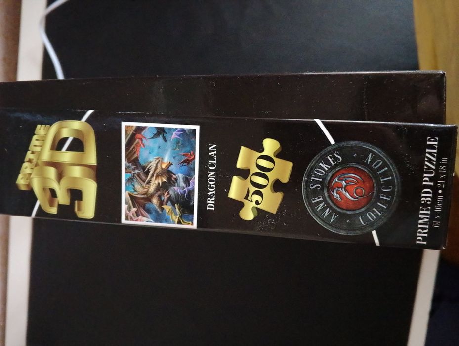 Пазли 3D дракони на 500 шт.