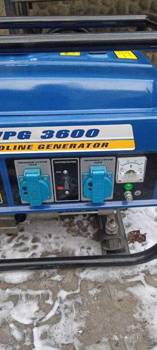 Генератор бензиновий 2.5 кВт Werk WPG3600