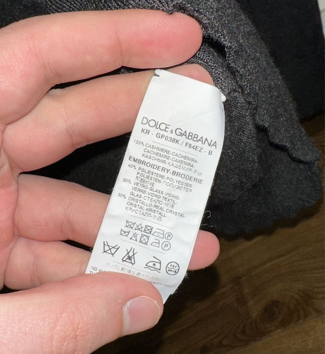 Кашемировый свитер Dolce & Gabbana