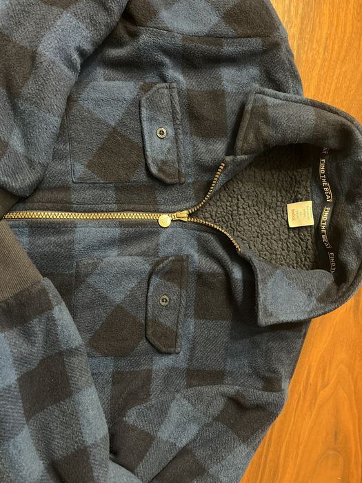 Casaco padrão azul escuro Boboli