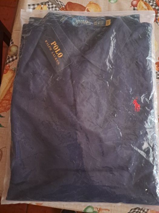 Polo manga curta XXL