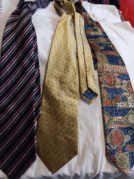 Krawaty męskie Jedwabne