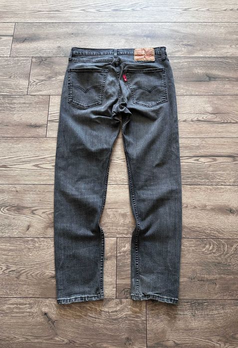 Spodnie jeansowe LEVIS 502 męskie szare denim r. 33 (M)
