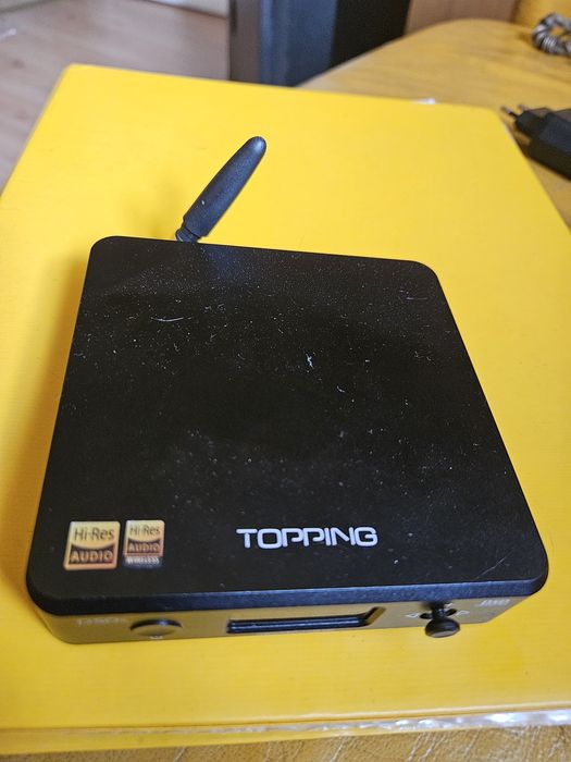 Topping D50s zreperowany błąd fabryczny coax