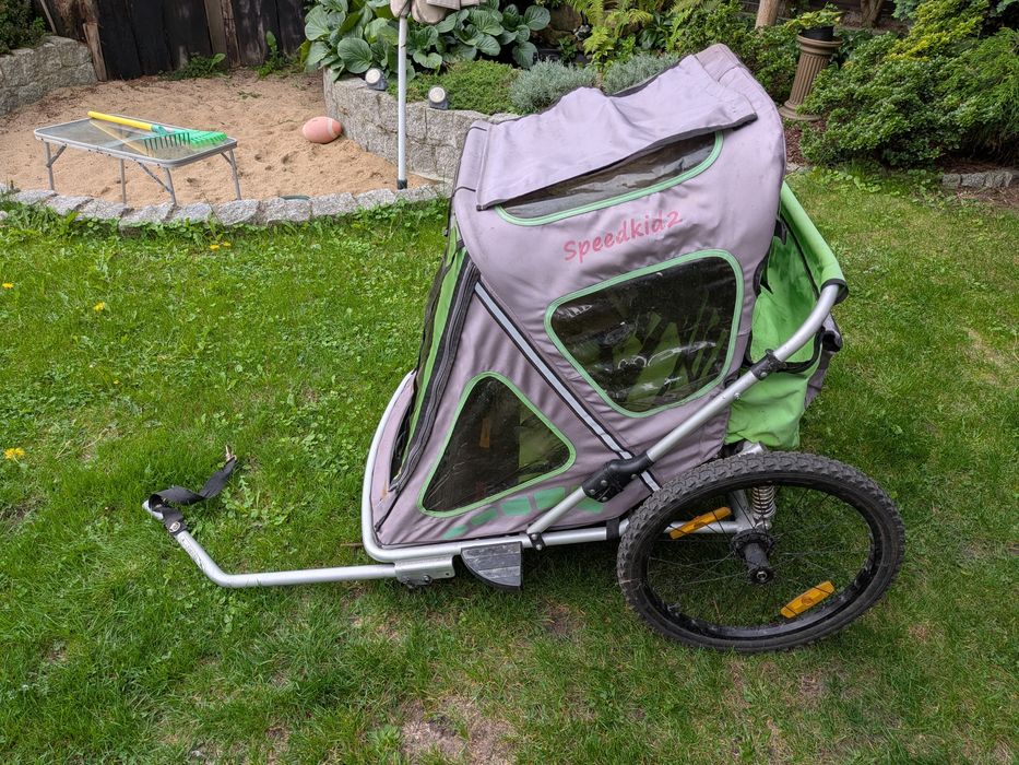 Riksza Przyczepka rowerowa queridoo speedkid2