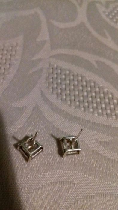Kolczyki srebrne próby 925