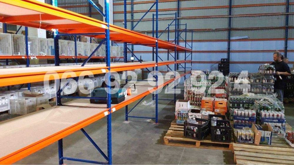 Стелаж палетний,стелажі бв,поличкові стелажі в наявності,стеллажи б/у