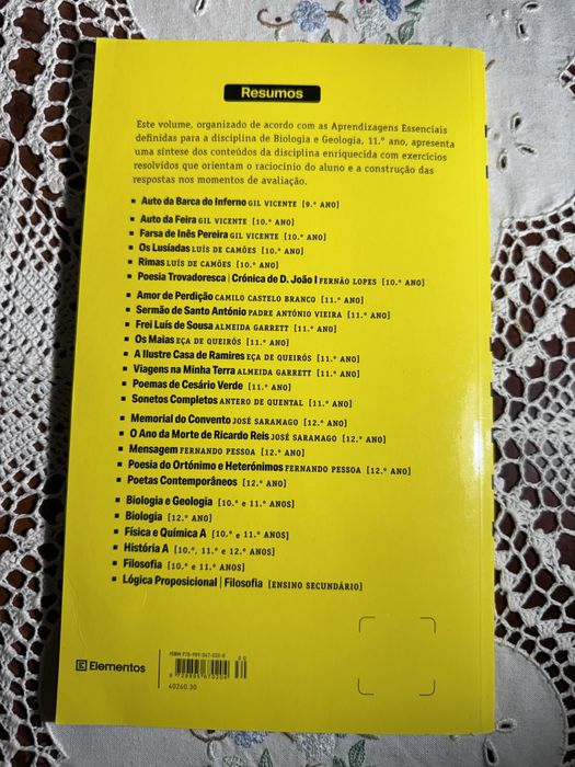 Livro de Estudo Biologia e Geologia 11 ano