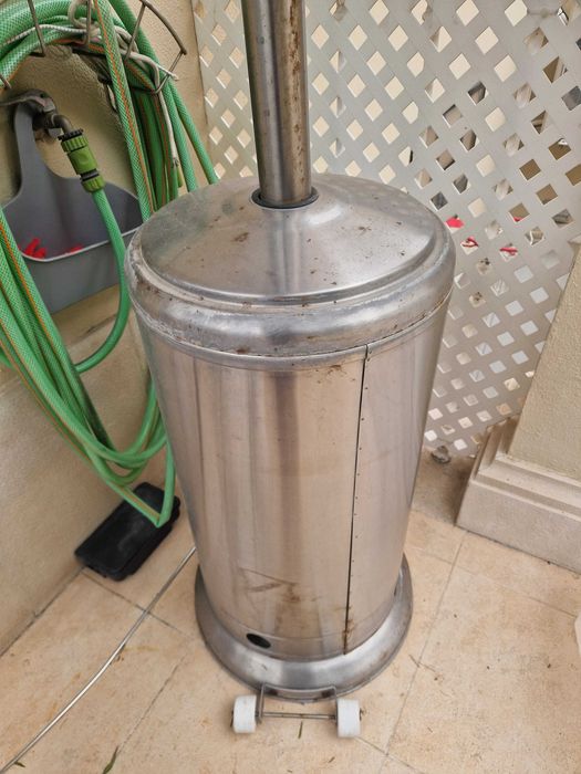 Estufa de exterior Mercalor (modelo MT-01555), em inox, potência 13 kW