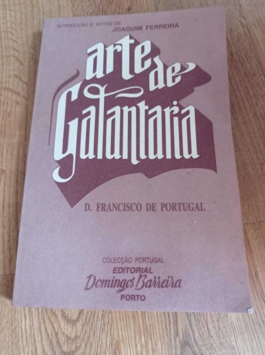 vendo livro Arte de galantaria