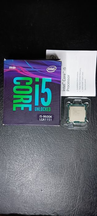 Intel Core i5-9600K 6 ядер / 6 потоков до 4.6GHz (LGA1151)