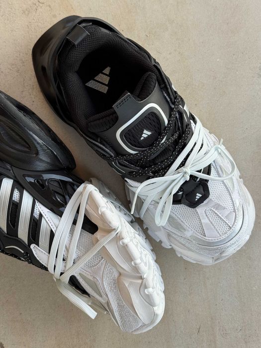 Кросівки Adidas Vento XLG Deluxe Black White / кроси Адідас Венто